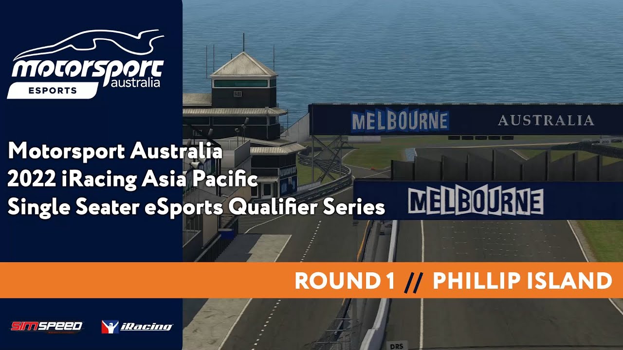 Round 1 Highlights 2022 iRacing Asia Pacific Single Seater eSports Qualifier Series