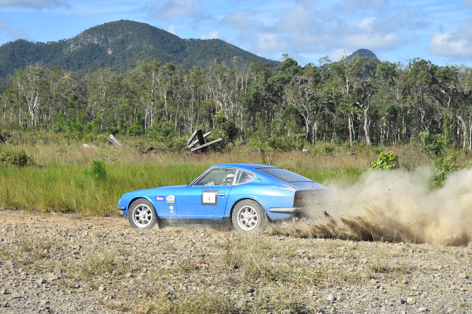 David Bryne - Datsun 240Z - Credit Megna Benson