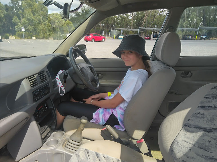 2021 Jan - First Time Driving in the Pits at Marulan